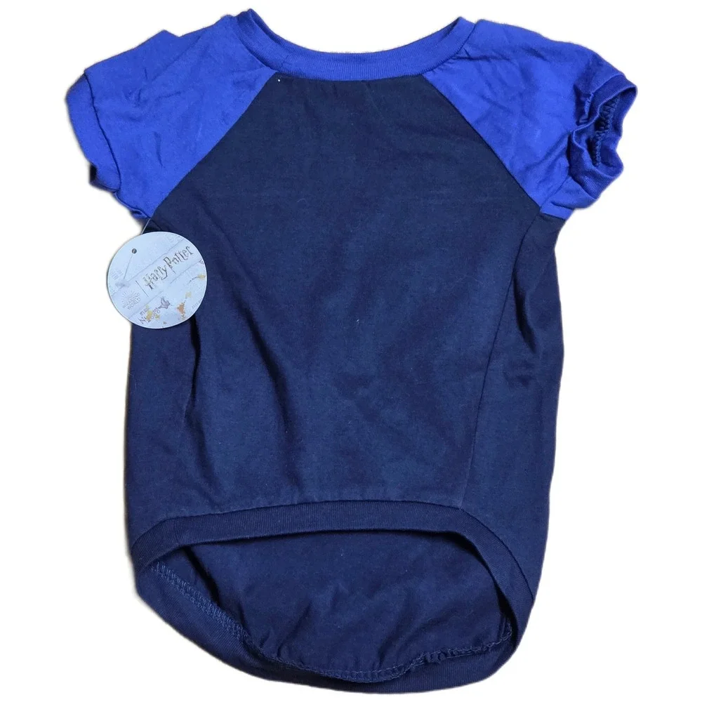 Harry Potter Ravenclaw T Shirt Dog Cat‎ Size Medium Blue Pet Apparel